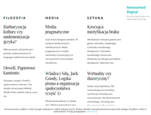 Tablet Screenshot of networkeddigital.com